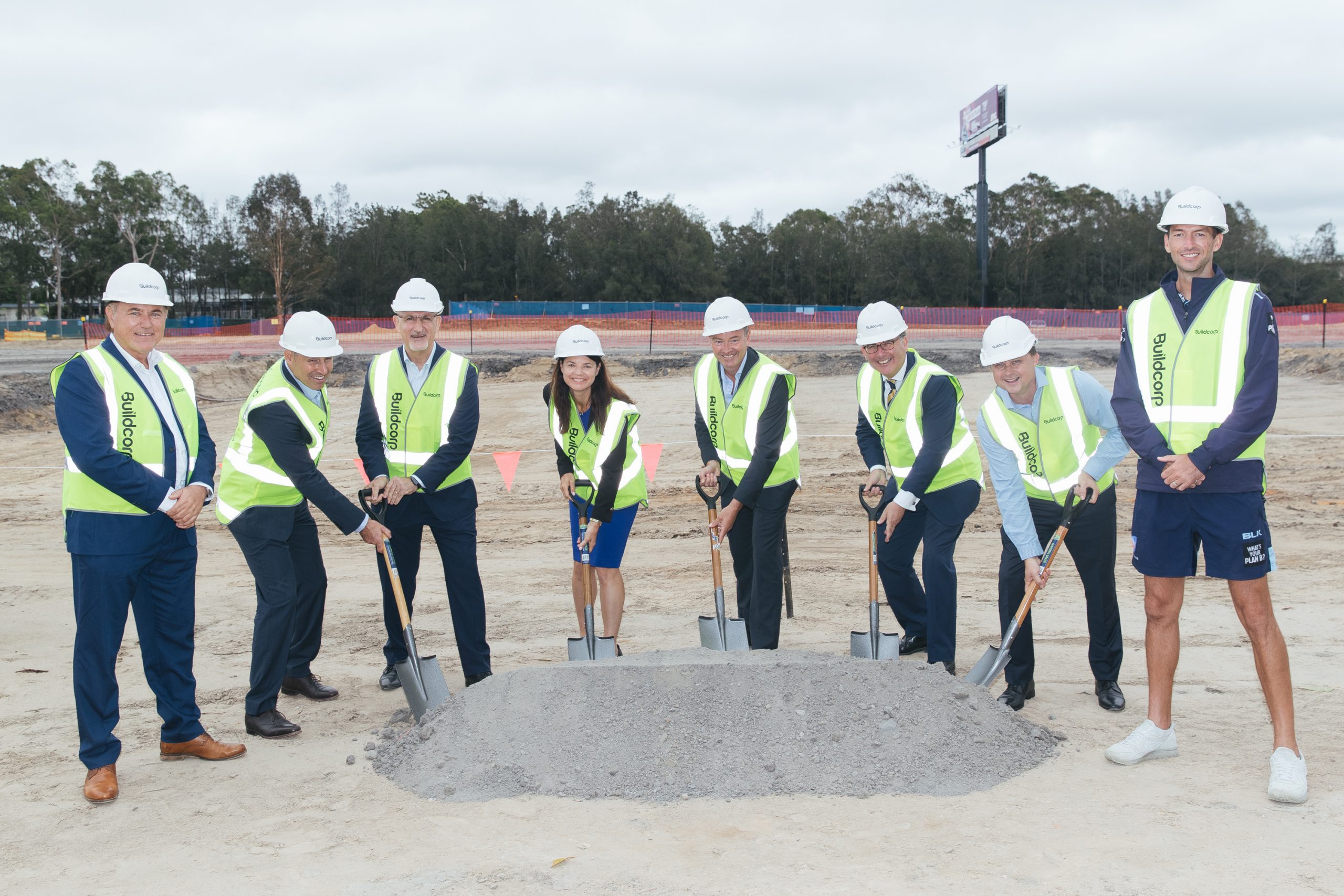 Cricket NSW Cricket Centre Sod Turning at Sydney Olympic Park 1