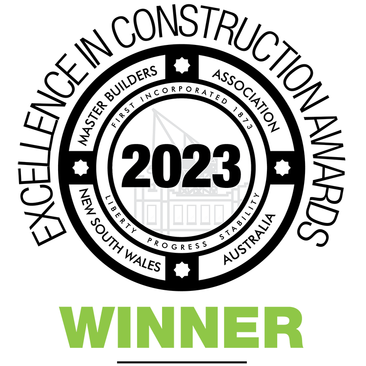 Buildcorp_Awards_Excellence_in_Cconstruction_2023-Positive-Winner-Green_750x750