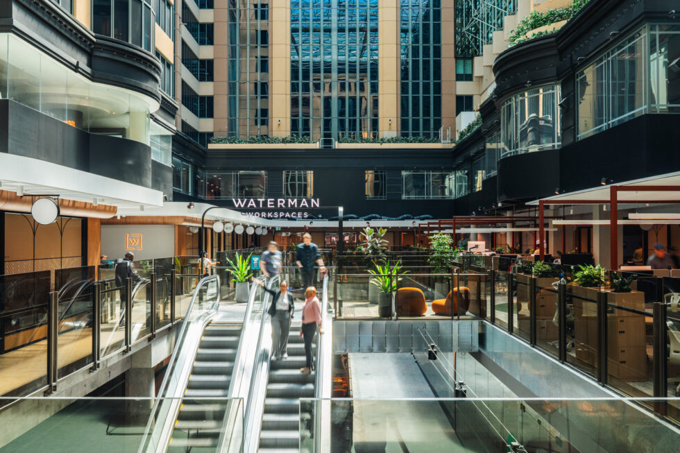 Collins-Arcade-escalator-Watermans