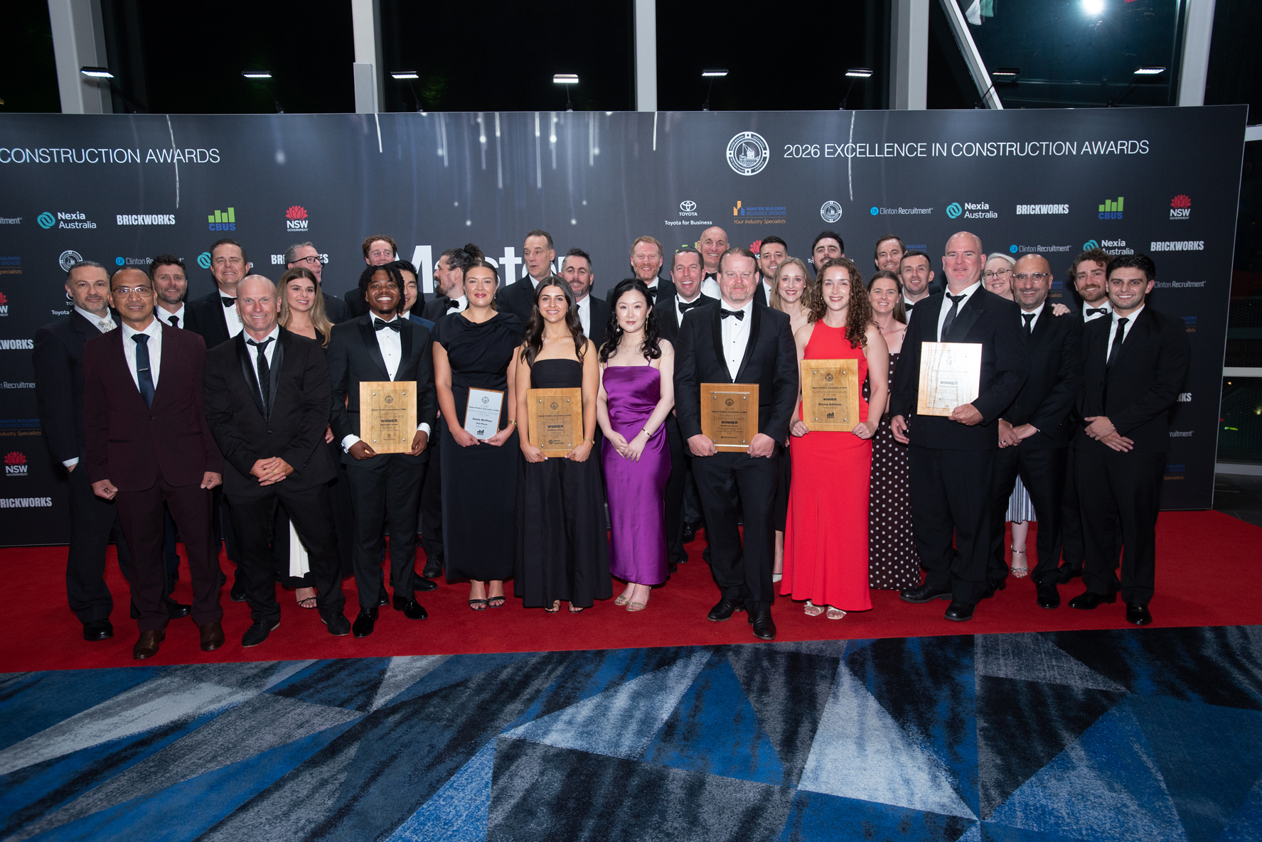 152 MBA AWARDS | With 7 wins for Buildcorp across the 2026 Excellence in Construction Awards 001